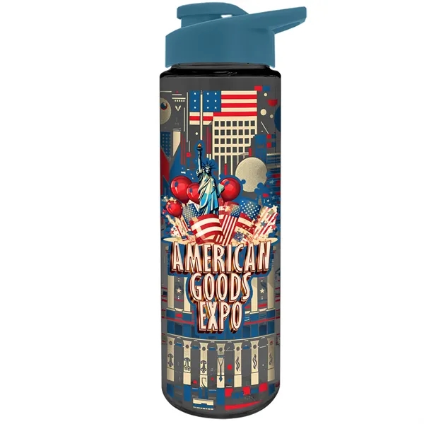 Freedom Bottle - 28 oz.Transparent Tritan™ Bottle with Drink Thru Lid... from ASI 40480 Koozie Group