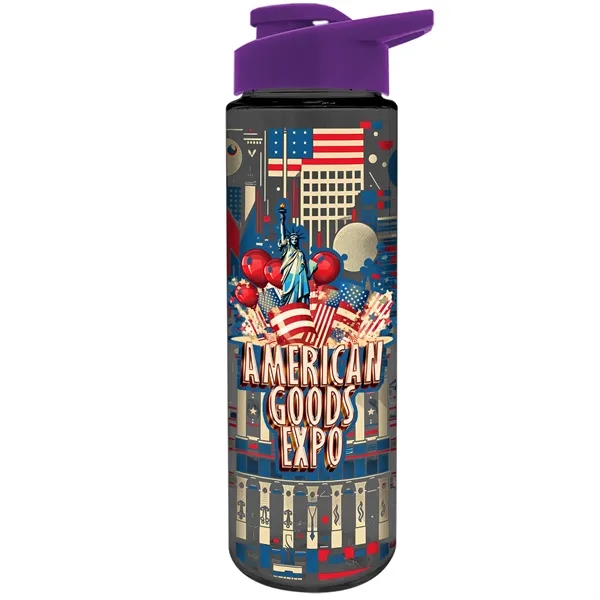 Freedom Bottle - 28 oz.Transparent Tritan™ Bottle with Drink Thru Lid... from ASI 40480 Koozie Group