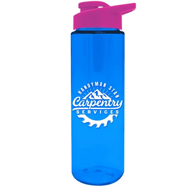 Freedom Bottle - 28 oz.Transparent Tritan™ Bottle with Drink Thru Lid... from ASI 40480 Koozie Group