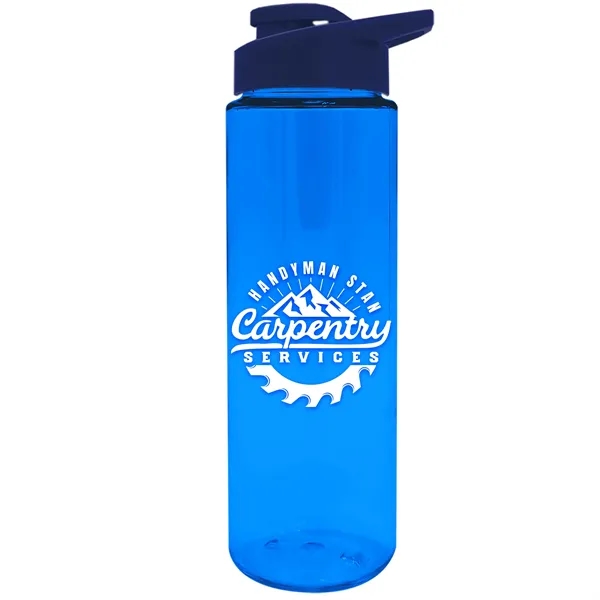 Freedom Bottle - 28 oz.Transparent Tritan™ Bottle with Drink Thru Lid... from ASI 40480 Koozie Group
