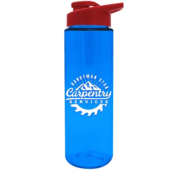 Freedom Bottle - 28 oz.Transparent Tritan™ Bottle with Drink Thru Lid... from ASI 40480 Koozie Group