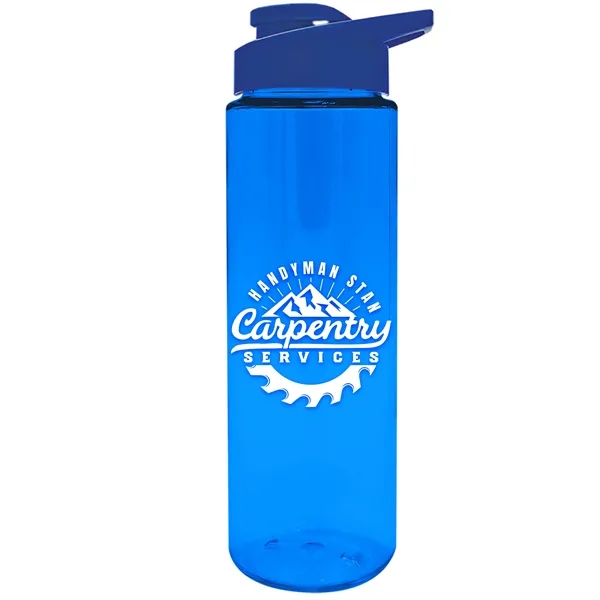 Freedom Bottle - 28 oz.Transparent Tritan™ Bottle with Drink Thru Lid... from ASI 40480 Koozie Group