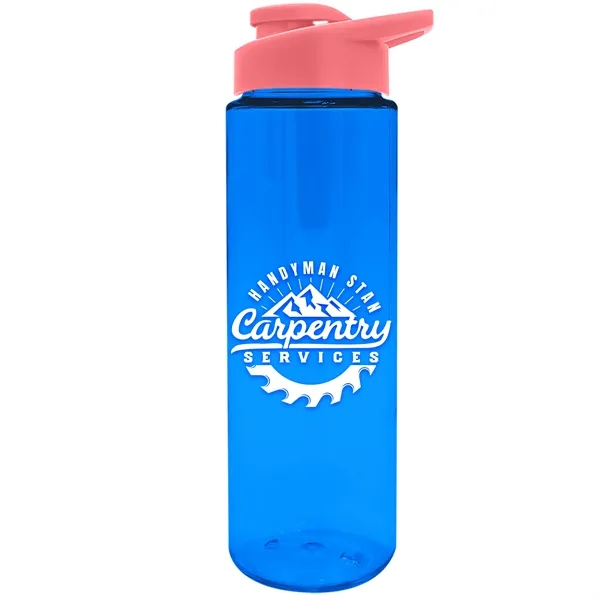 Freedom Bottle - 28 oz.Transparent Tritan™ Bottle with Drink Thru Lid... from ASI 40480 Koozie Group