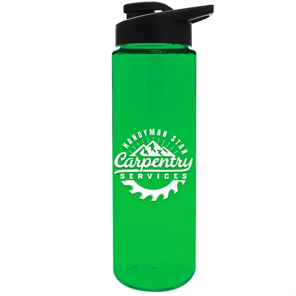 Freedom Bottle - 28 oz.Transparent Tritan™ Bottle with Drink Thru Lid... from ASI 40480 Koozie Group