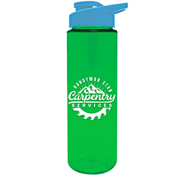 Freedom Bottle - 28 oz.Transparent Tritan™ Bottle with Drink Thru Lid... from ASI 40480 Koozie Group