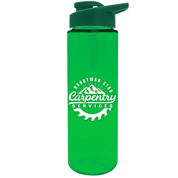 Freedom Bottle - 28 oz.Transparent Tritan™ Bottle with Drink Thru Lid... from ASI 40480 Koozie Group