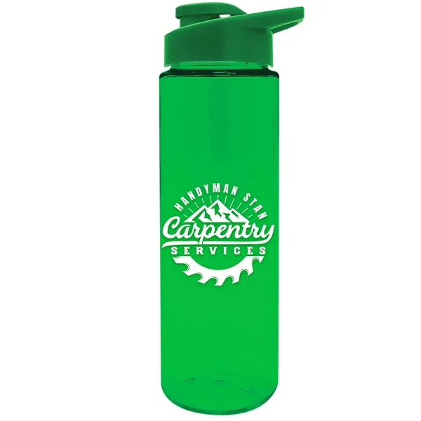 Freedom Bottle - 28 oz.Transparent Tritan™ Bottle with Drink Thru Lid... from ASI 40480 Koozie Group
