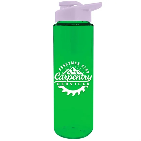 Freedom Bottle - 28 oz.Transparent Tritan™ Bottle with Drink Thru Lid... from ASI 40480 Koozie Group