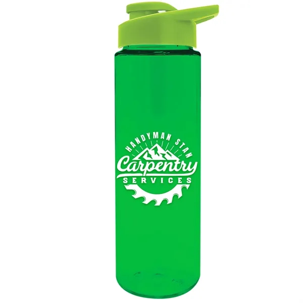 Freedom Bottle - 28 oz.Transparent Tritan™ Bottle with Drink Thru Lid... from ASI 40480 Koozie Group
