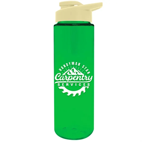 Freedom Bottle - 28 oz.Transparent Tritan™ Bottle with Drink Thru Lid... from ASI 40480 Koozie Group