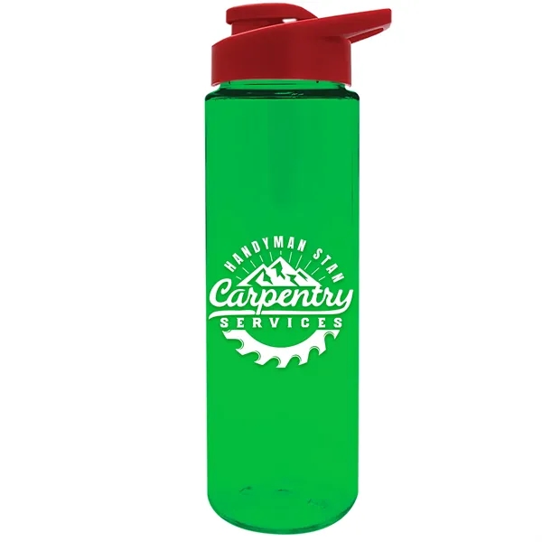 Freedom Bottle - 28 oz.Transparent Tritan™ Bottle with Drink Thru Lid... from ASI 40480 Koozie Group