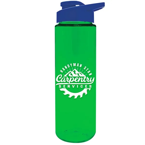 Freedom Bottle - 28 oz.Transparent Tritan™ Bottle with Drink Thru Lid... from ASI 40480 Koozie Group