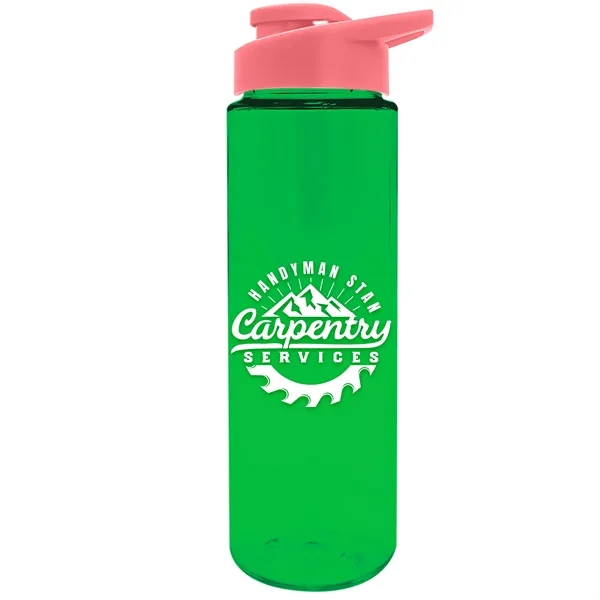 Freedom Bottle - 28 oz.Transparent Tritan™ Bottle with Drink Thru Lid... from ASI 40480 Koozie Group
