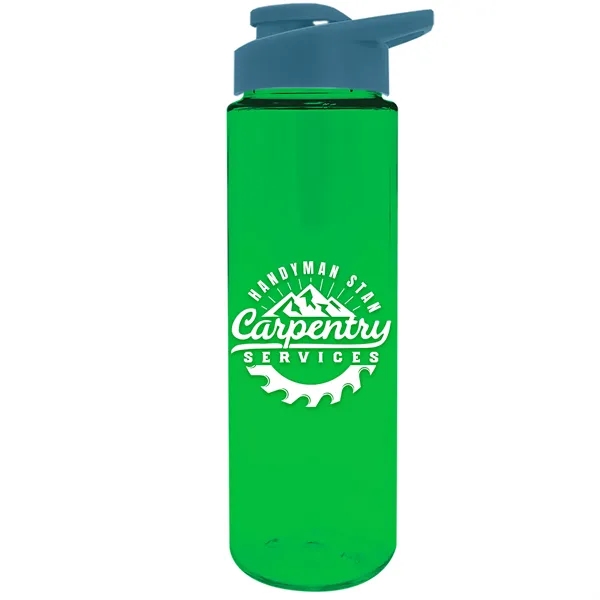 Freedom Bottle - 28 oz.Transparent Tritan™ Bottle with Drink Thru Lid... from ASI 40480 Koozie Group