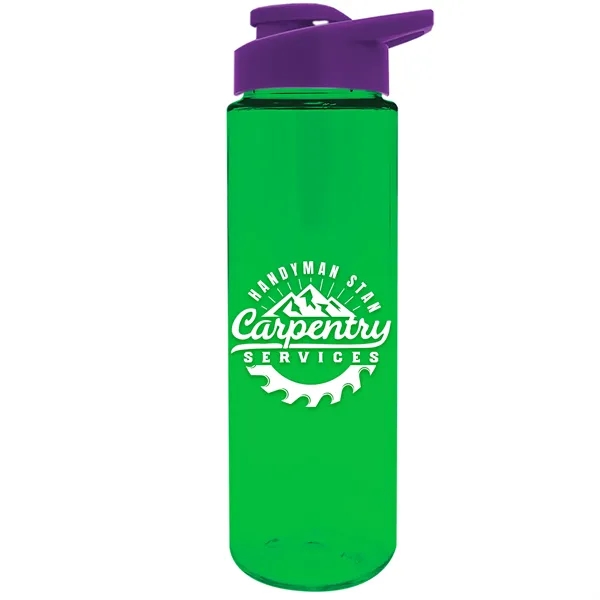 Freedom Bottle - 28 oz.Transparent Tritan™ Bottle with Drink Thru Lid... from ASI 40480 Koozie Group