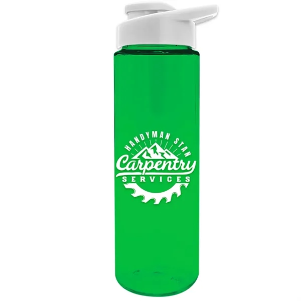 Freedom Bottle - 28 oz.Transparent Tritan™ Bottle with Drink Thru Lid... from ASI 40480 Koozie Group