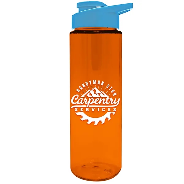 Freedom Bottle - 28 oz.Transparent Tritan™ Bottle with Drink Thru Lid... from ASI 40480 Koozie Group