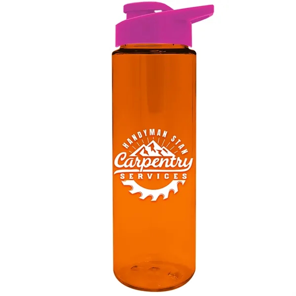 Freedom Bottle - 28 oz.Transparent Tritan™ Bottle with Drink Thru Lid... from ASI 40480 Koozie Group