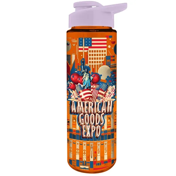 Freedom Bottle - 28 oz.Transparent Tritan™ Bottle with Drink Thru Lid... from ASI 40480 Koozie Group