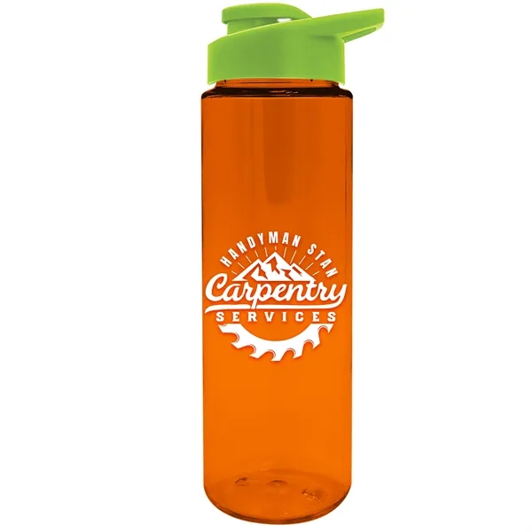 Freedom Bottle - 28 oz.Transparent Tritan™ Bottle with Drink Thru Lid... from ASI 40480 Koozie Group