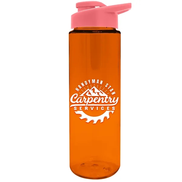 Freedom Bottle - 28 oz.Transparent Tritan™ Bottle with Drink Thru Lid... from ASI 40480 Koozie Group