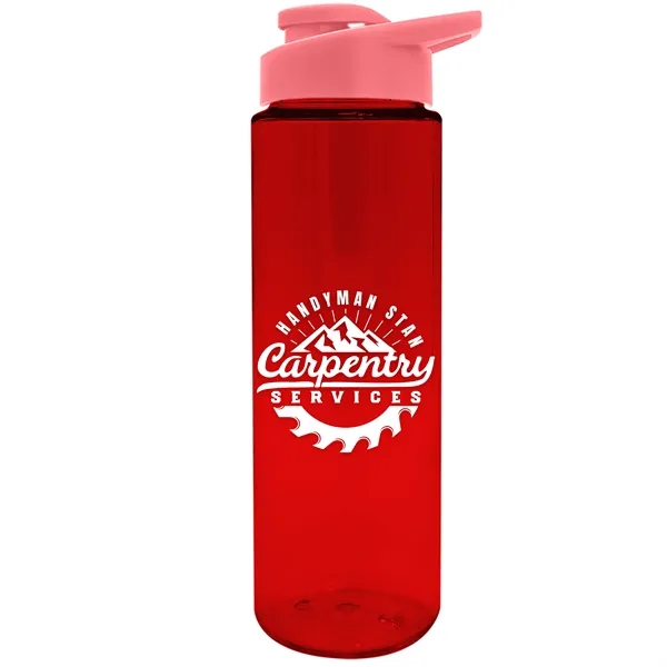 Freedom Bottle - 28 oz.Transparent Tritan™ Bottle with Drink Thru Lid... from ASI 40480 Koozie Group