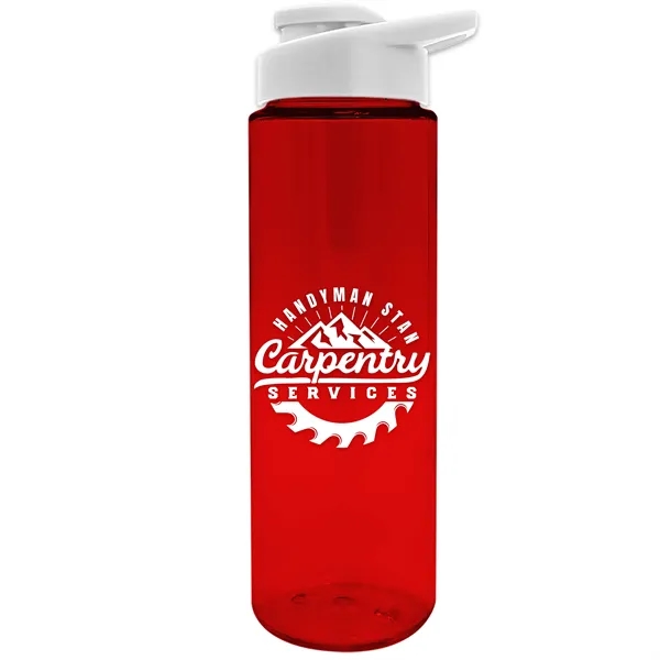 Freedom Bottle - 28 oz.Transparent Tritan™ Bottle with Drink Thru Lid... from ASI 40480 Koozie Group