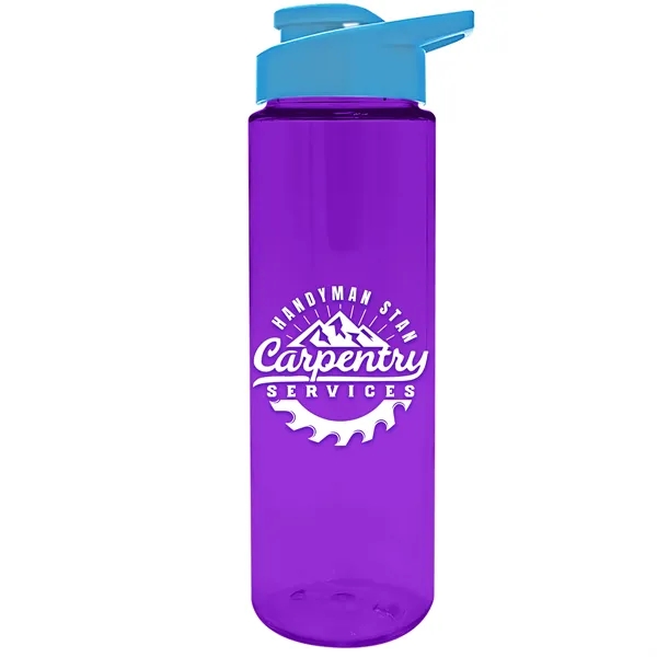 Freedom Bottle - 28 oz.Transparent Tritan™ Bottle with Drink Thru Lid... from ASI 40480 Koozie Group