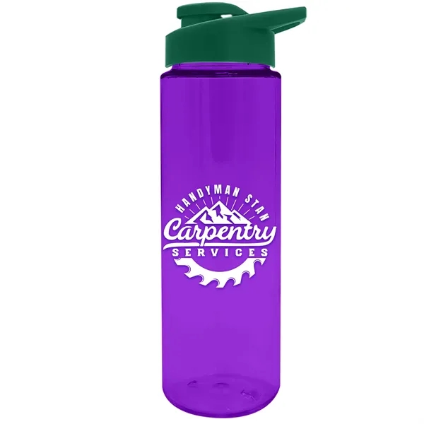 Freedom Bottle - 28 oz.Transparent Tritan™ Bottle with Drink Thru Lid... from ASI 40480 Koozie Group