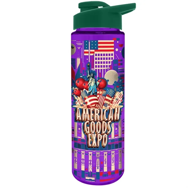 Freedom Bottle - 28 oz.Transparent Tritan™ Bottle with Drink Thru Lid... from ASI 40480 Koozie Group
