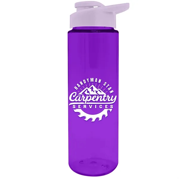 Freedom Bottle - 28 oz.Transparent Tritan™ Bottle with Drink Thru Lid... from ASI 40480 Koozie Group