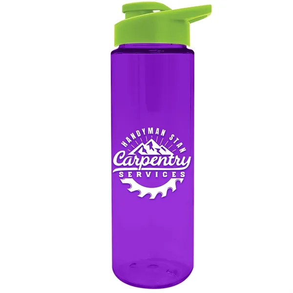 Freedom Bottle - 28 oz.Transparent Tritan™ Bottle with Drink Thru Lid... from ASI 40480 Koozie Group