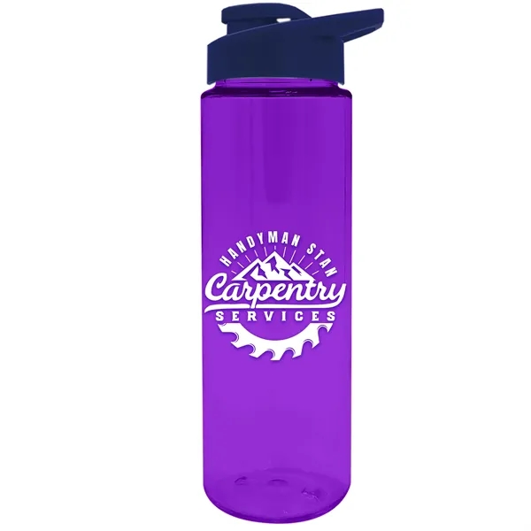Freedom Bottle - 28 oz.Transparent Tritan™ Bottle with Drink Thru Lid... from ASI 40480 Koozie Group