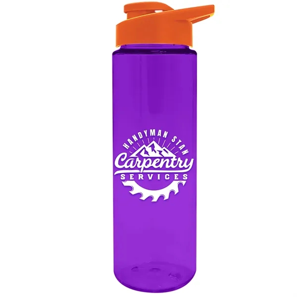 Freedom Bottle - 28 oz.Transparent Tritan™ Bottle with Drink Thru Lid... from ASI 40480 Koozie Group