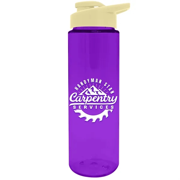 Freedom Bottle - 28 oz.Transparent Tritan™ Bottle with Drink Thru Lid... from ASI 40480 Koozie Group