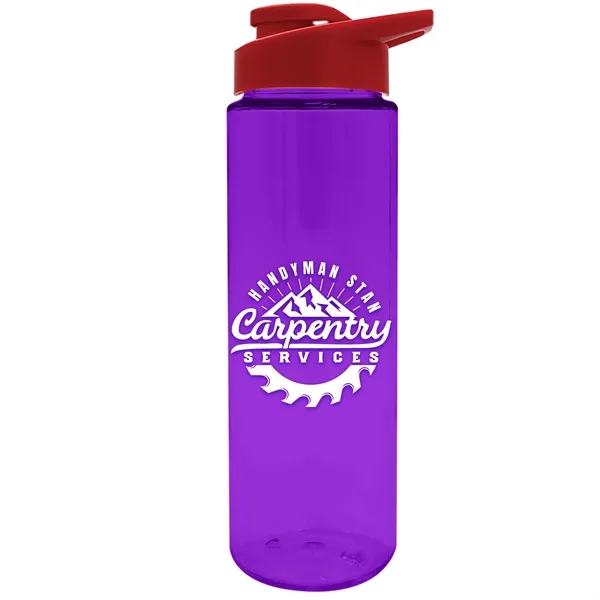 Freedom Bottle - 28 oz.Transparent Tritan™ Bottle with Drink Thru Lid... from ASI 40480 Koozie Group