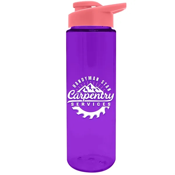 Freedom Bottle - 28 oz.Transparent Tritan™ Bottle with Drink Thru Lid... from ASI 40480 Koozie Group