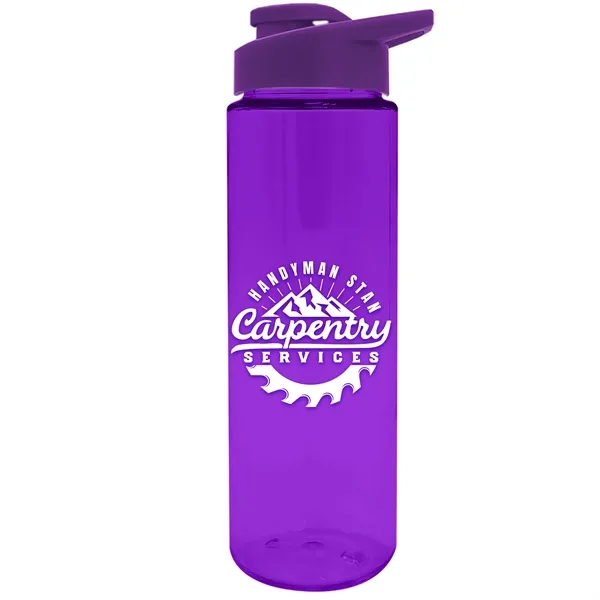 Freedom Bottle - 28 oz.Transparent Tritan™ Bottle with Drink Thru Lid... from ASI 40480 Koozie Group