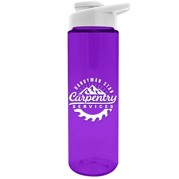 Freedom Bottle - 28 oz.Transparent Tritan™ Bottle with Drink Thru Lid... from ASI 40480 Koozie Group