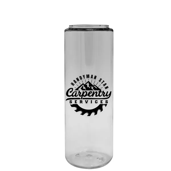 Freedom Bottle - 28 oz.Transparent Tritan™ Bottle with Drink Thru Lid... from ASI 40480 Koozie Group