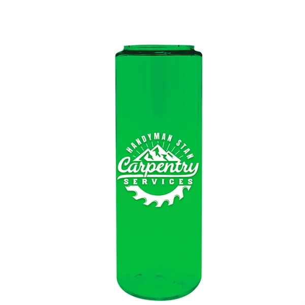 Freedom Bottle - 28 oz.Transparent Tritan™ Bottle with Drink Thru Lid... from ASI 40480 Koozie Group