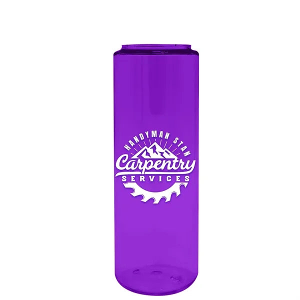 Freedom Bottle - 28 oz.Transparent Tritan™ Bottle with Drink Thru Lid... from ASI 40480 Koozie Group