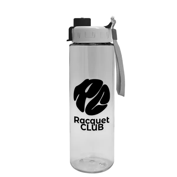 Freedom Bottle - 28 oz.Transparent Tritan™ Bottle with Quick Snap Lid... from ASI 40480 Koozie Group