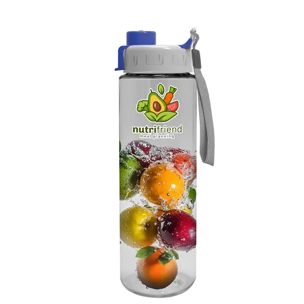 Freedom Bottle - 28 oz.Transparent Tritan™ Bottle with Quick Snap Lid... from ASI 40480 Koozie Group