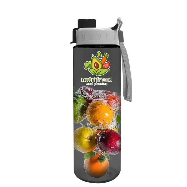 Freedom Bottle - 28 oz.Transparent Tritan™ Bottle with Quick Snap Lid... from ASI 40480 Koozie Group