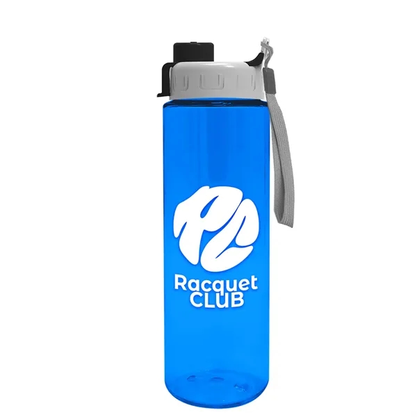 Freedom Bottle - 28 oz.Transparent Tritan™ Bottle with Quick Snap Lid... from ASI 40480 Koozie Group