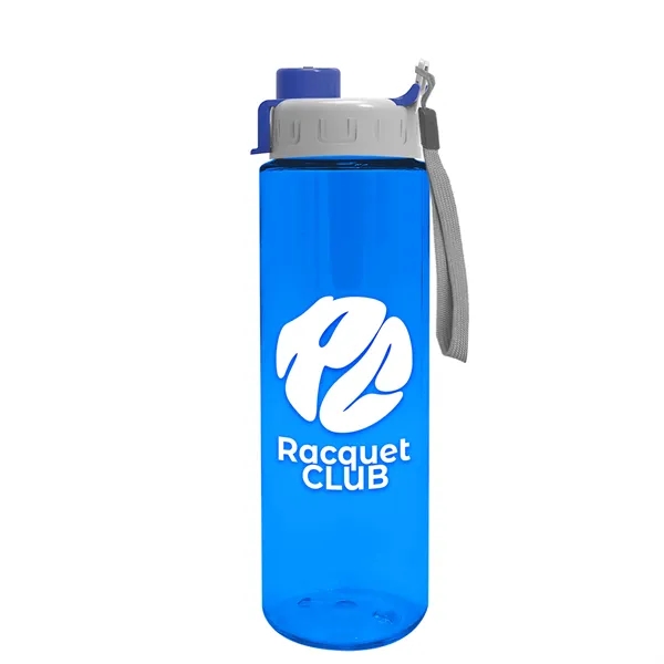 Freedom Bottle - 28 oz.Transparent Tritan™ Bottle with Quick Snap Lid... from ASI 40480 Koozie Group