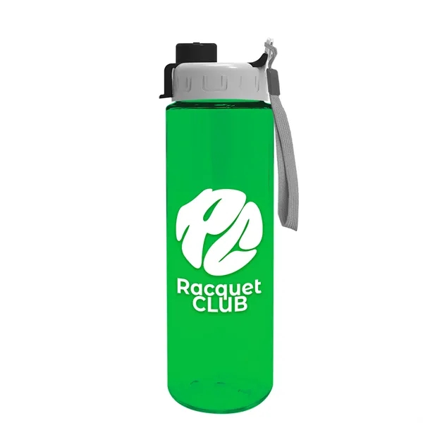 Freedom Bottle - 28 oz.Transparent Tritan™ Bottle with Quick Snap Lid... from ASI 40480 Koozie Group