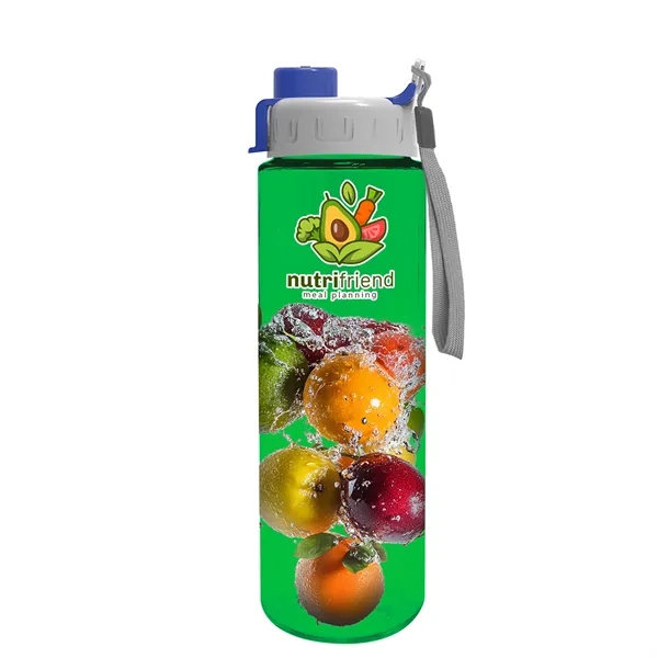 Freedom Bottle - 28 oz.Transparent Tritan™ Bottle with Quick Snap Lid... from ASI 40480 Koozie Group