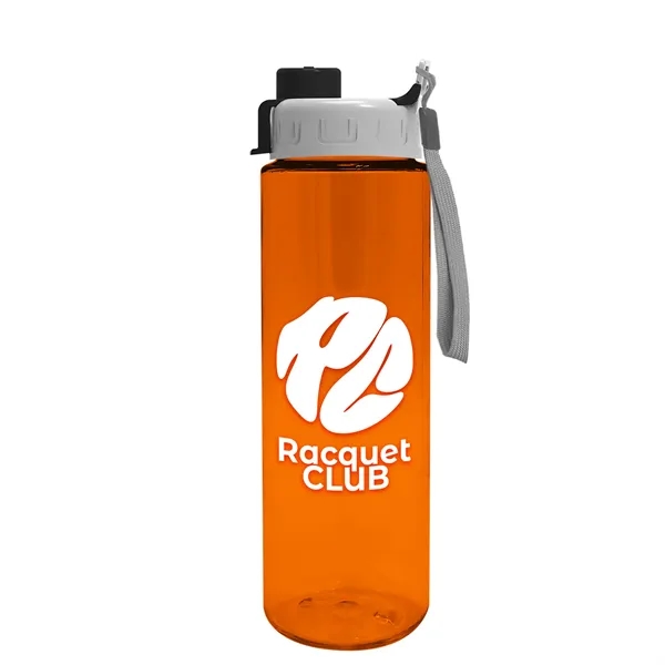 Freedom Bottle - 28 oz.Transparent Tritan™ Bottle with Quick Snap Lid... from ASI 40480 Koozie Group